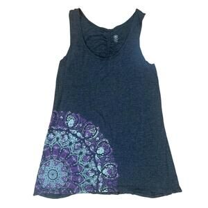 Gaiam Women's Sleeveless Tank Top with Mandala Design Size XS